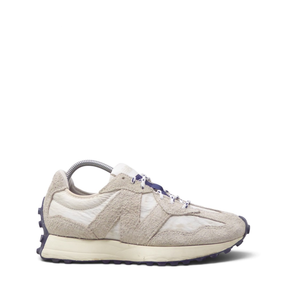 New Balance Mens 327 'Moonbeam' Sneakers White Blue MS327RF1 Low Top 8.5 D
